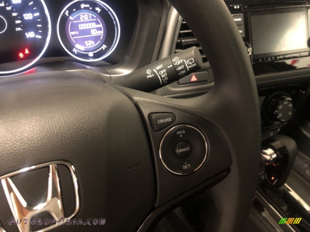 2020 HR-V LX AWD - Crystal Black Pearl / Black photo #11