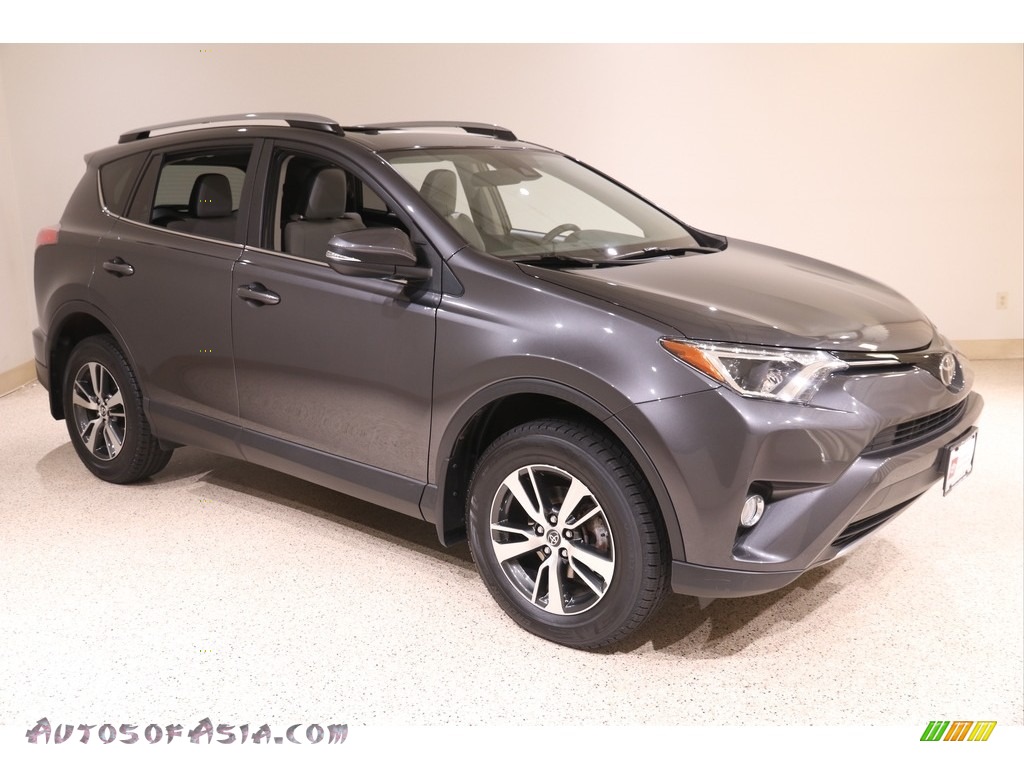 2017 RAV4 XLE - Magnetic Gray Metallic / Ash photo #1