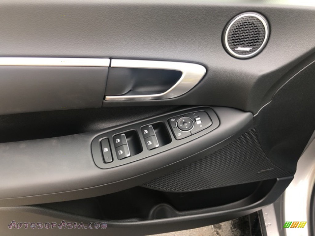 2021 Sonata SEL Hybrid - Shimmering Silver / Black photo #8