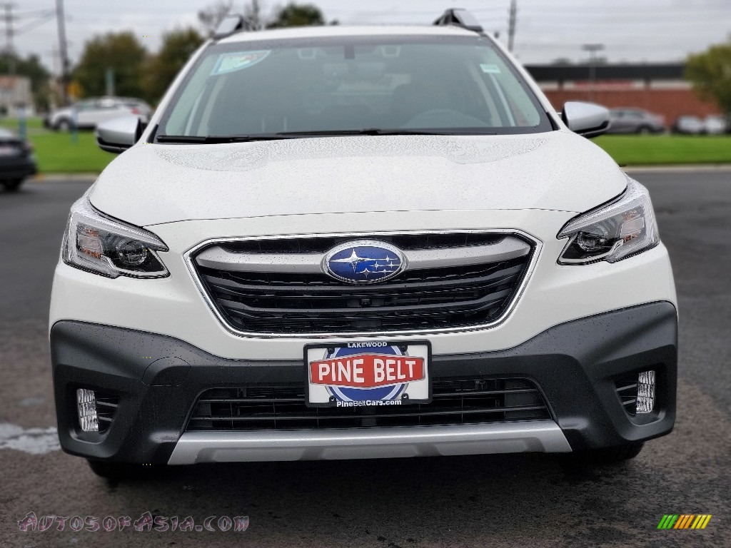 2020 Outback Touring XT - Crystal White Pearl / Java Brown photo #3