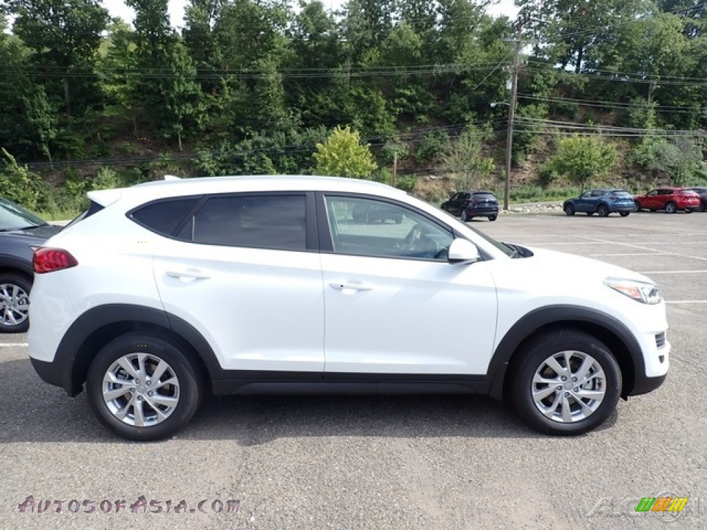 White Cream / Gray Hyundai Tucson Value AWD