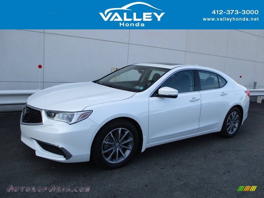 2020 TLX Technology Sedan - Platinum White Pearl / Ebony photo #1