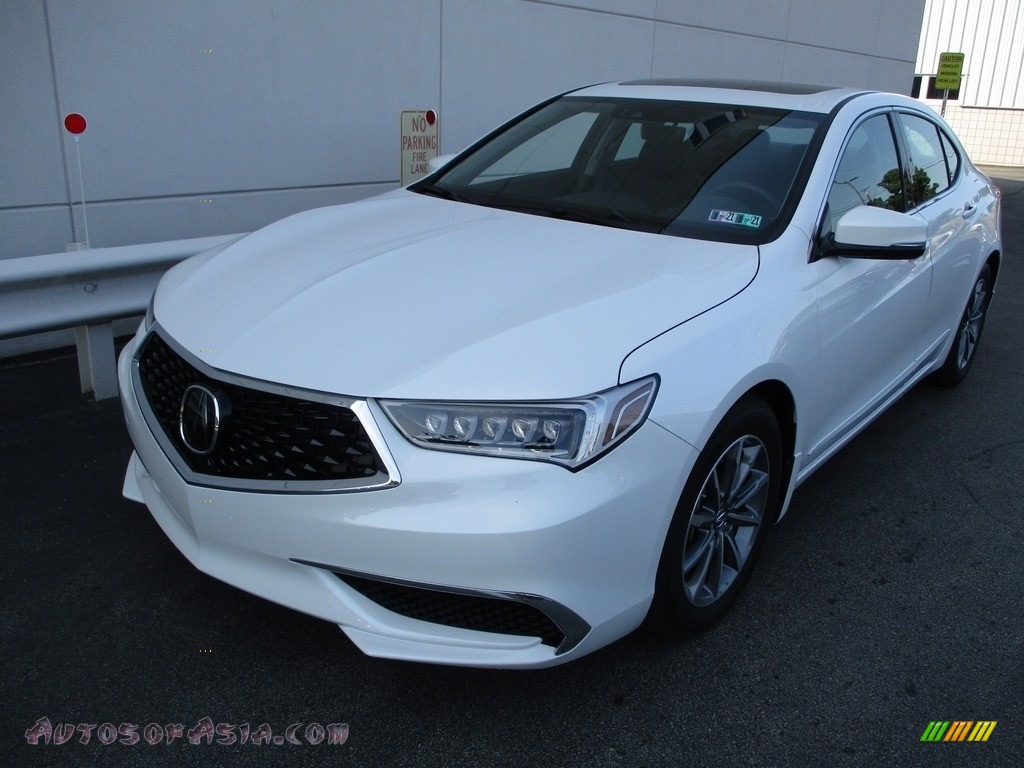 2020 TLX Technology Sedan - Platinum White Pearl / Ebony photo #9