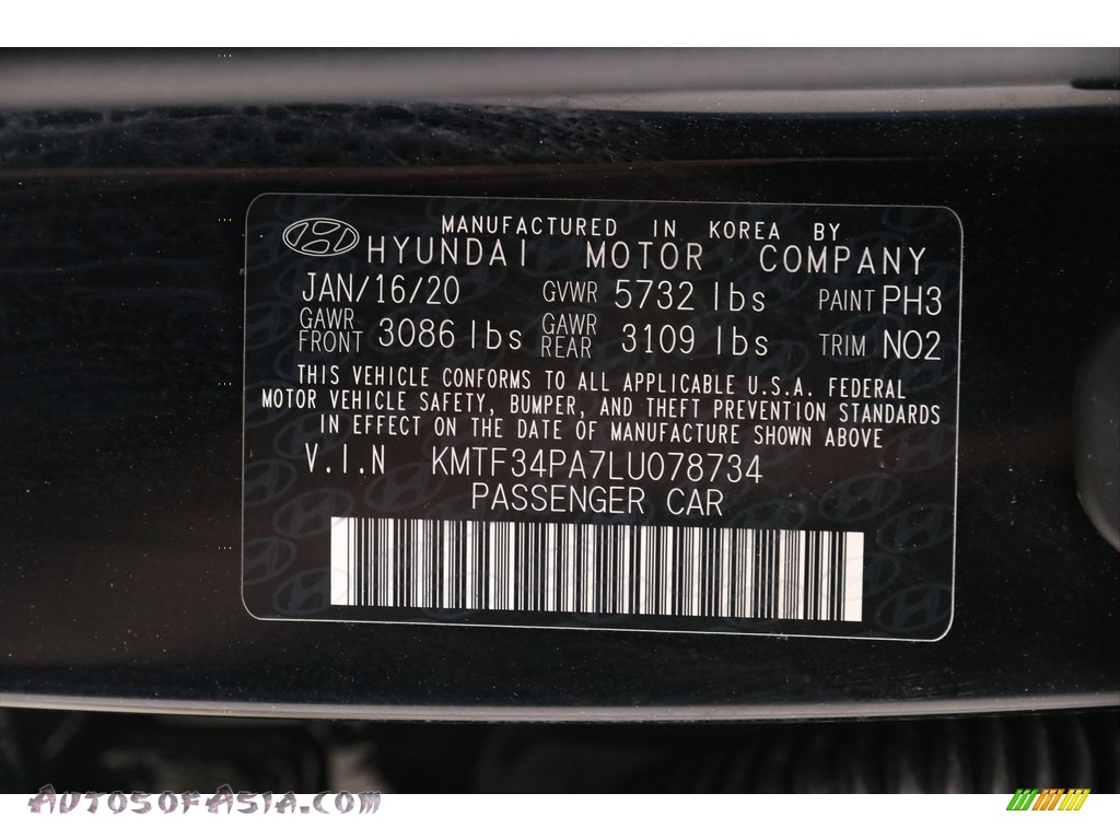 2020 Genesis G90 AWD - Vik Black / Black photo #32
