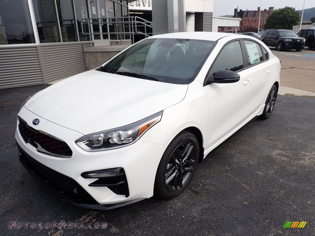 2021 Forte GT-Line - Clear White / Black photo #5