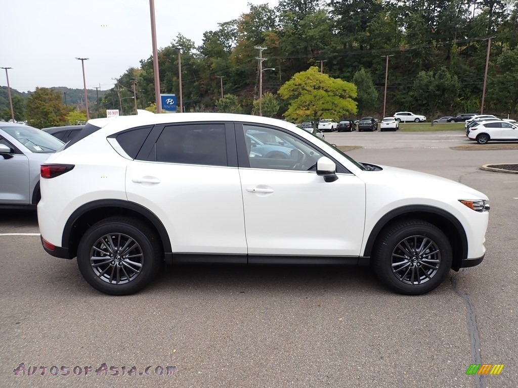 2020 CX-5 Touring AWD - Snowflake White Pearl / Black photo #1