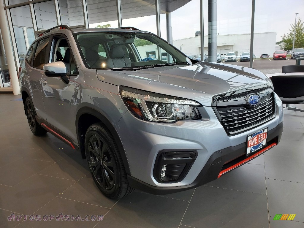 2020 Forester 2.5i Sport - Ice Silver Metallic / Gray photo #1