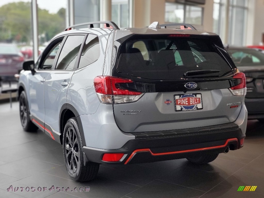 2020 Forester 2.5i Sport - Ice Silver Metallic / Gray photo #9