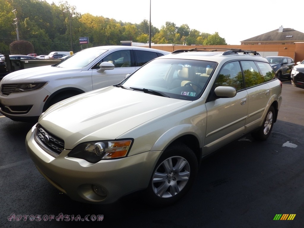 2005 Outback 2.5i Limited Wagon - Champagne Gold Opal / Taupe photo #1