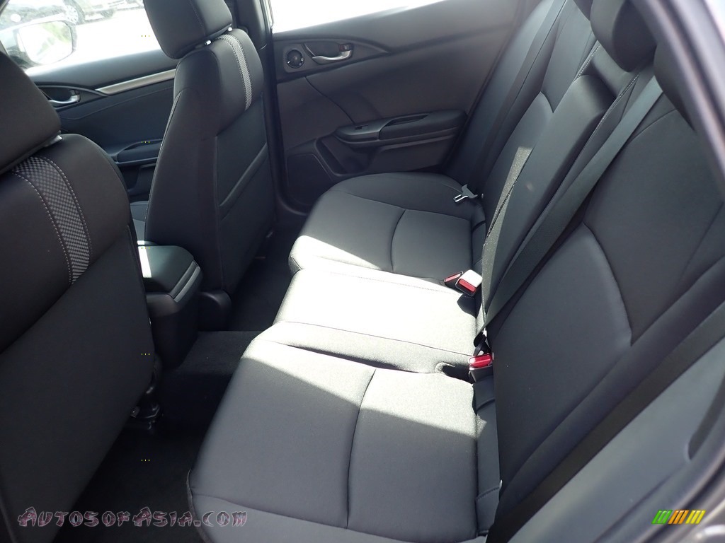2021 Civic EX Hatchback - Polished Metal Metallic / Black photo #9