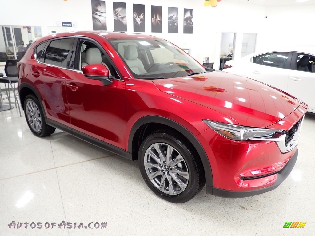 2020 CX-5 Grand Touring AWD - Soul Red Crystal Metallic / Parchment photo #2