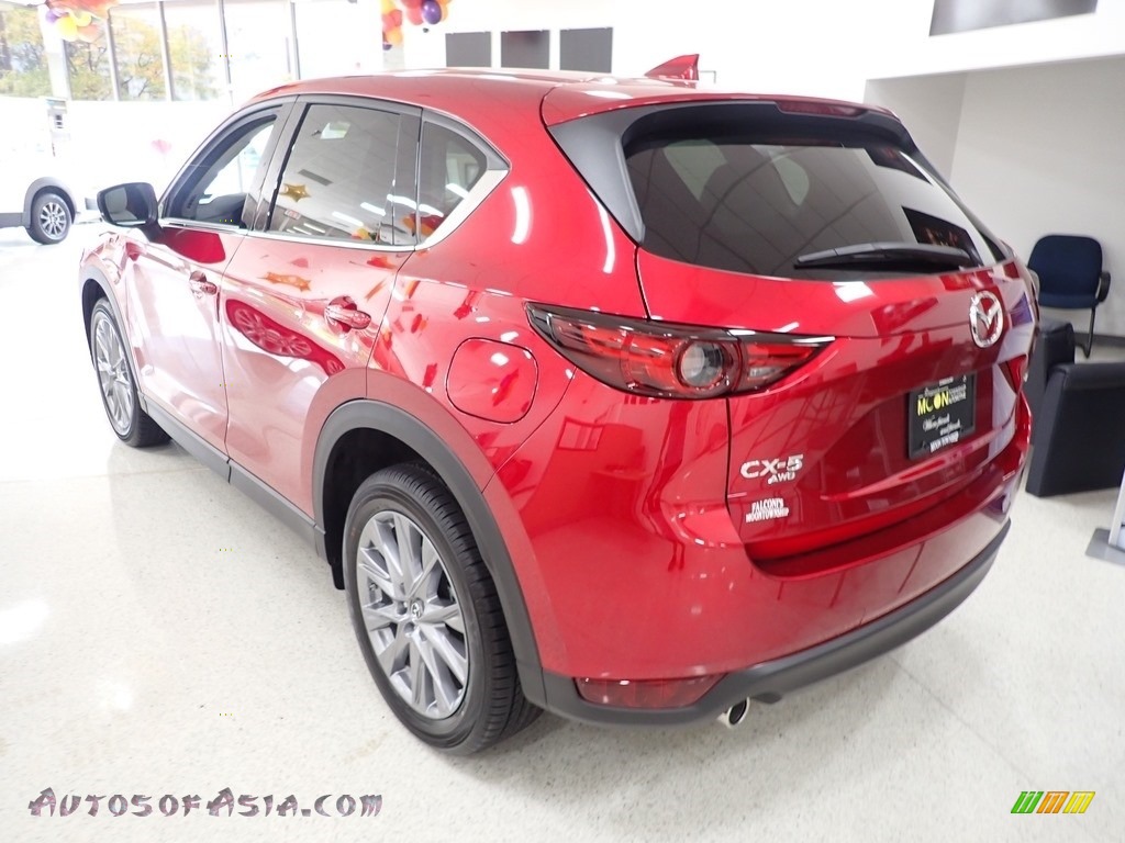 2020 CX-5 Grand Touring AWD - Soul Red Crystal Metallic / Parchment photo #7