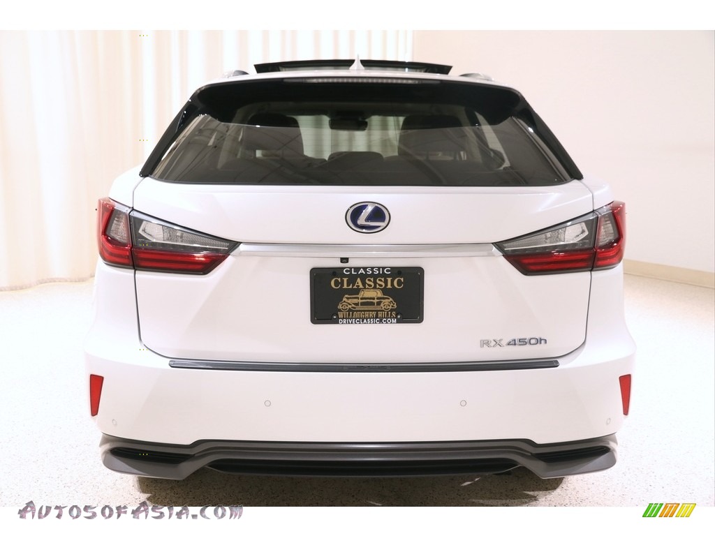 2017 RX 450h AWD - Eminent White Pearl / Parchment photo #41