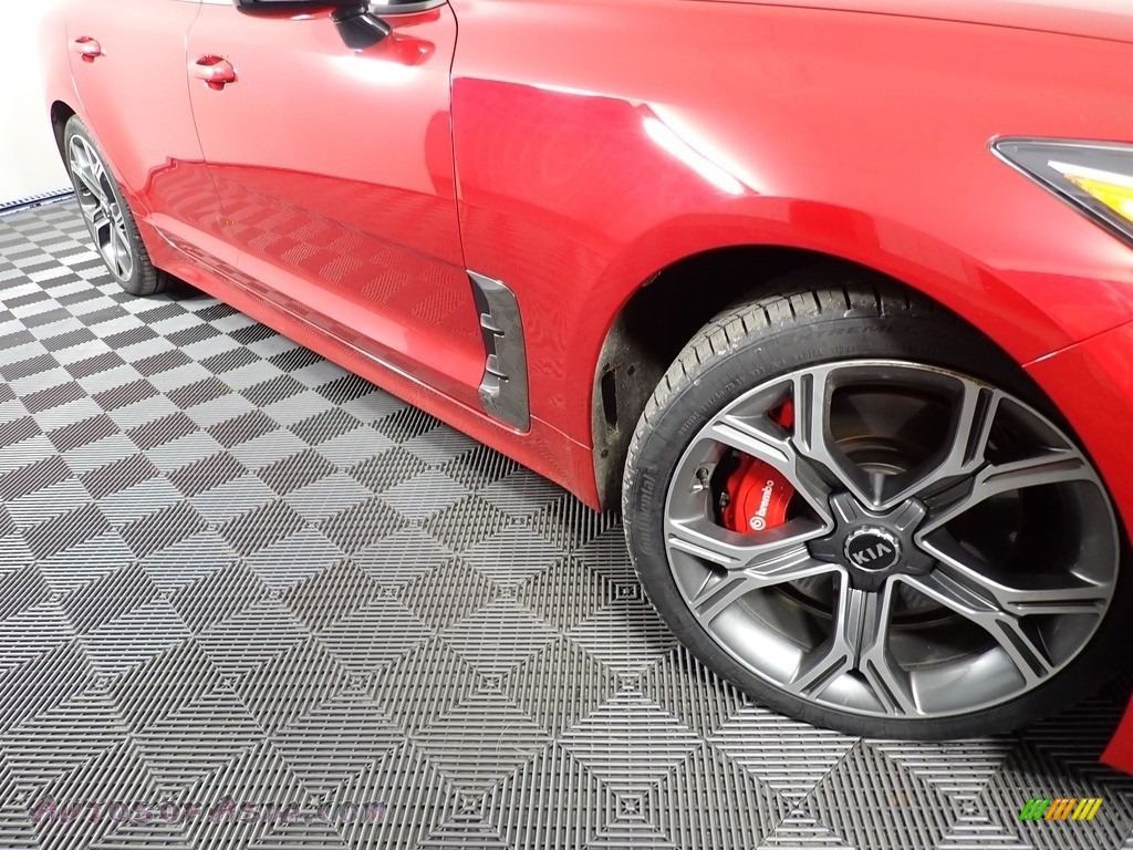 2019 Stinger GT AWD - HiChroma Red / Black photo #4