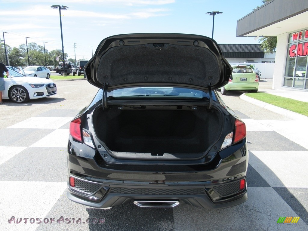 2020 Civic Si Coupe - Crystal Black Pearl / Black photo #5