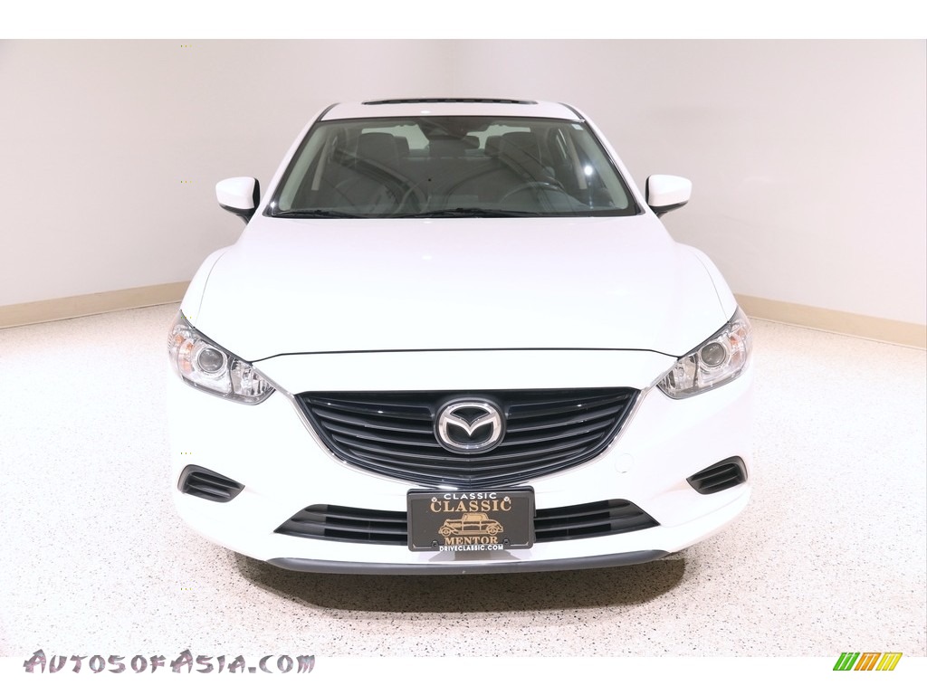 2017 Mazda6 Touring - Snowflake White Pearl Mica / Black photo #2
