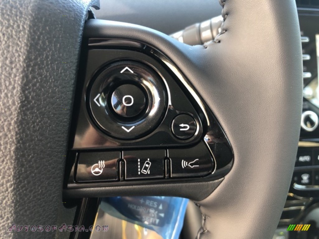 2021 Prius XLE AWD-e - Wind Chill Pearl / Black photo #11