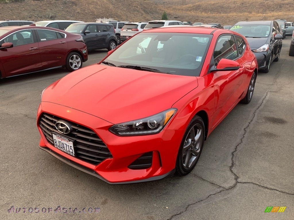 2019 Veloster 2.0 - Racing Red / Black photo #1