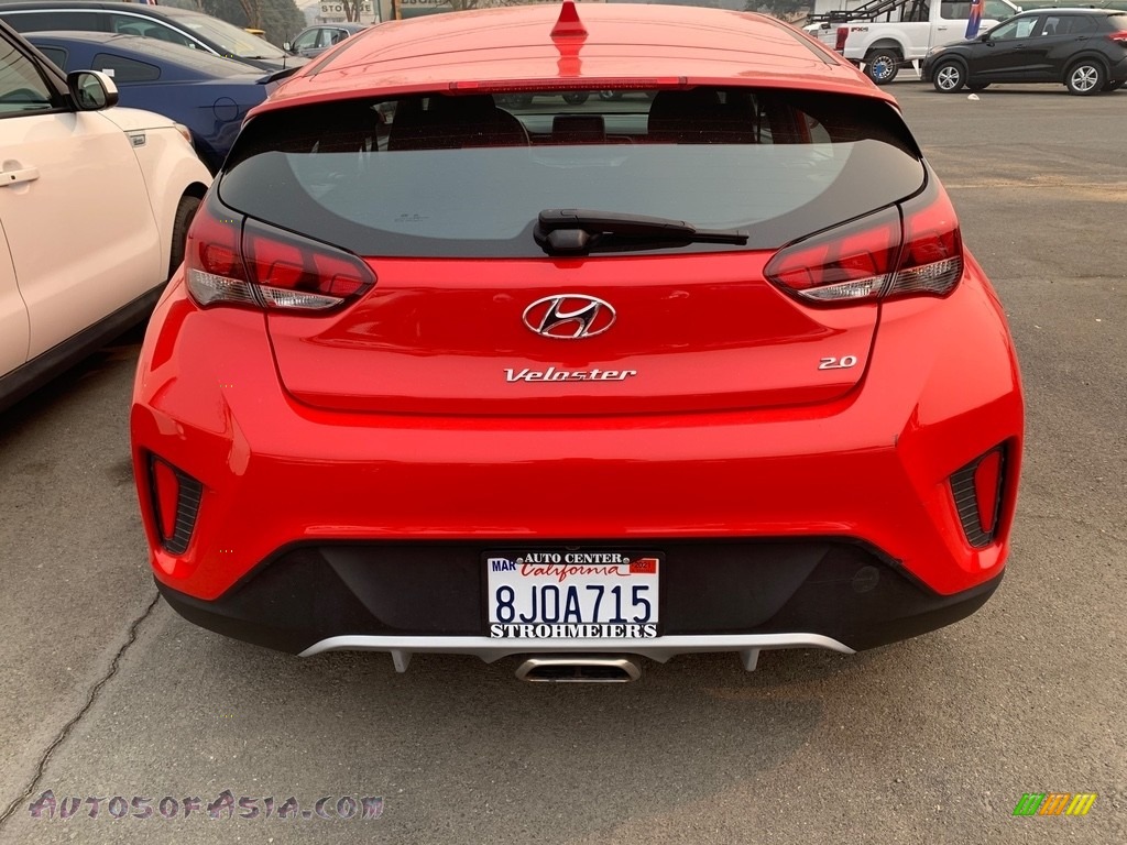 2019 Veloster 2.0 - Racing Red / Black photo #13