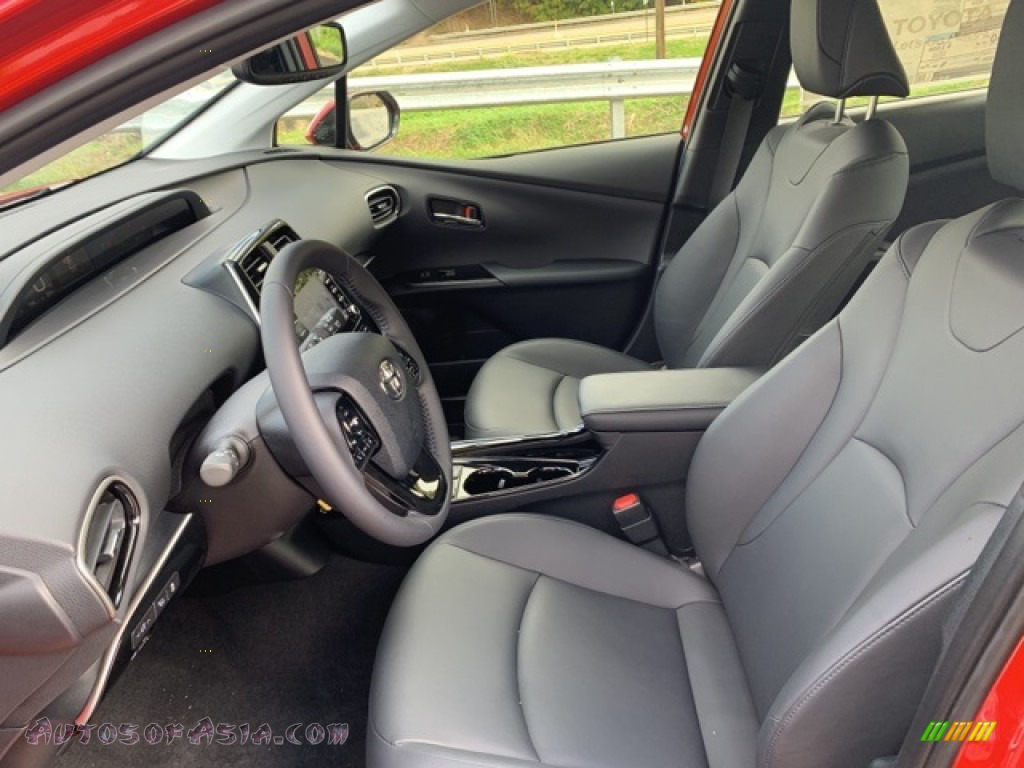 2020 Prius XLE AWD-e - Supersonic Red / Black photo #5