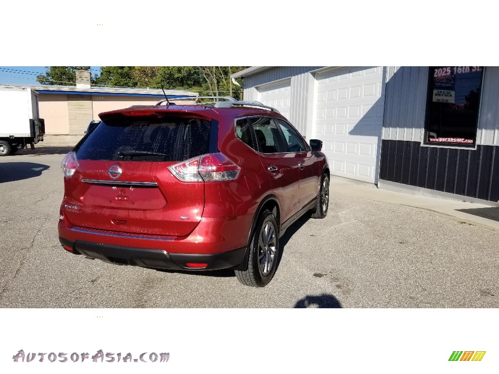 2016 Rogue SL - Cayenne Red / Charcoal photo #9