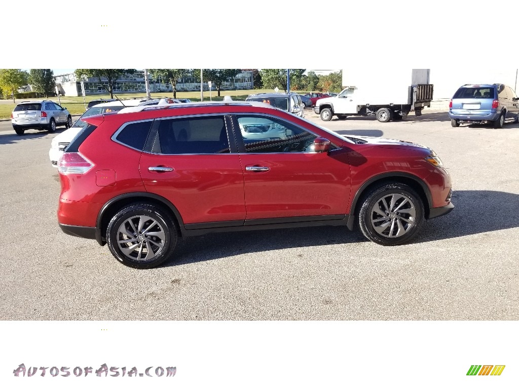 2016 Rogue SL - Cayenne Red / Charcoal photo #10