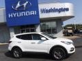 Hyundai Santa Fe Sport AWD Pearl White photo #2
