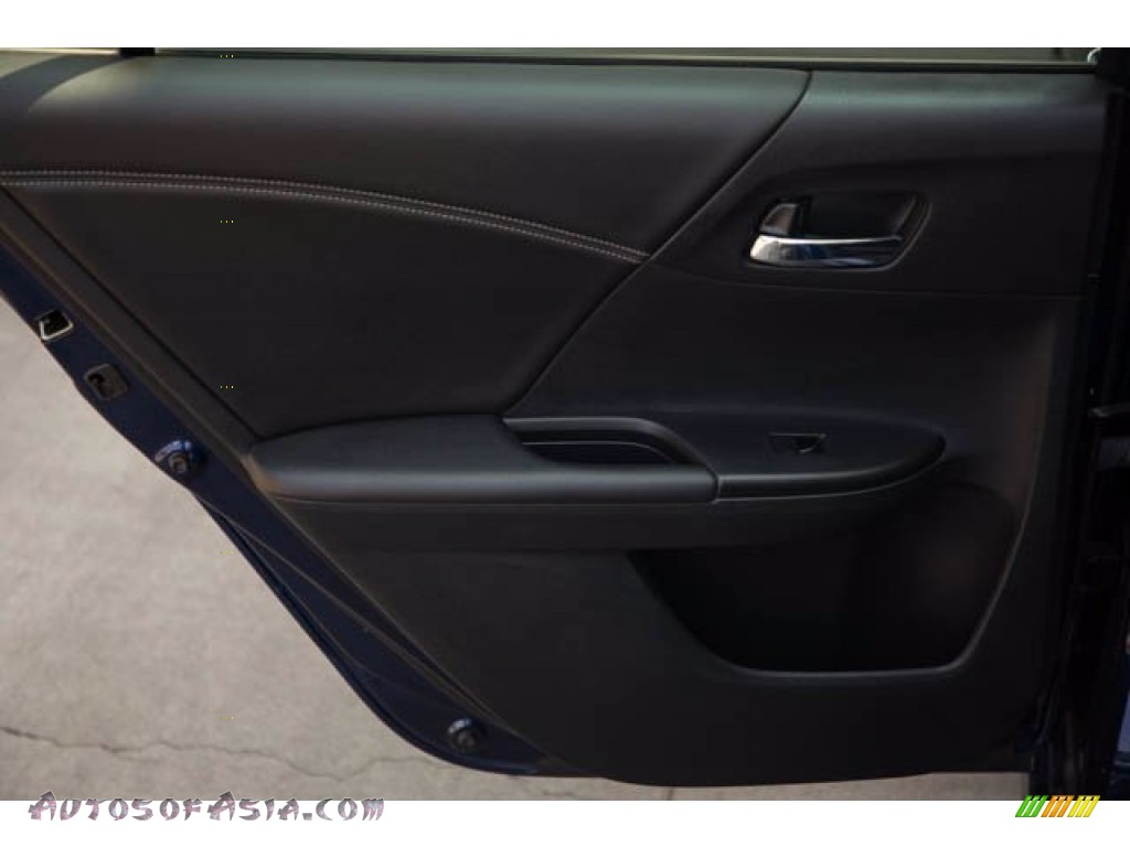 2016 Accord Sport Sedan - Obsidian Blue Pearl / Black photo #27