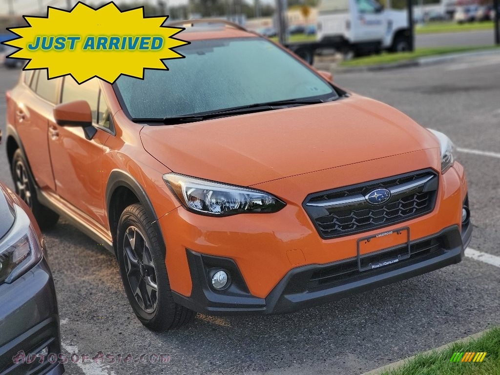 Sunshine Orange / Black Subaru Crosstrek 2.0 Premium