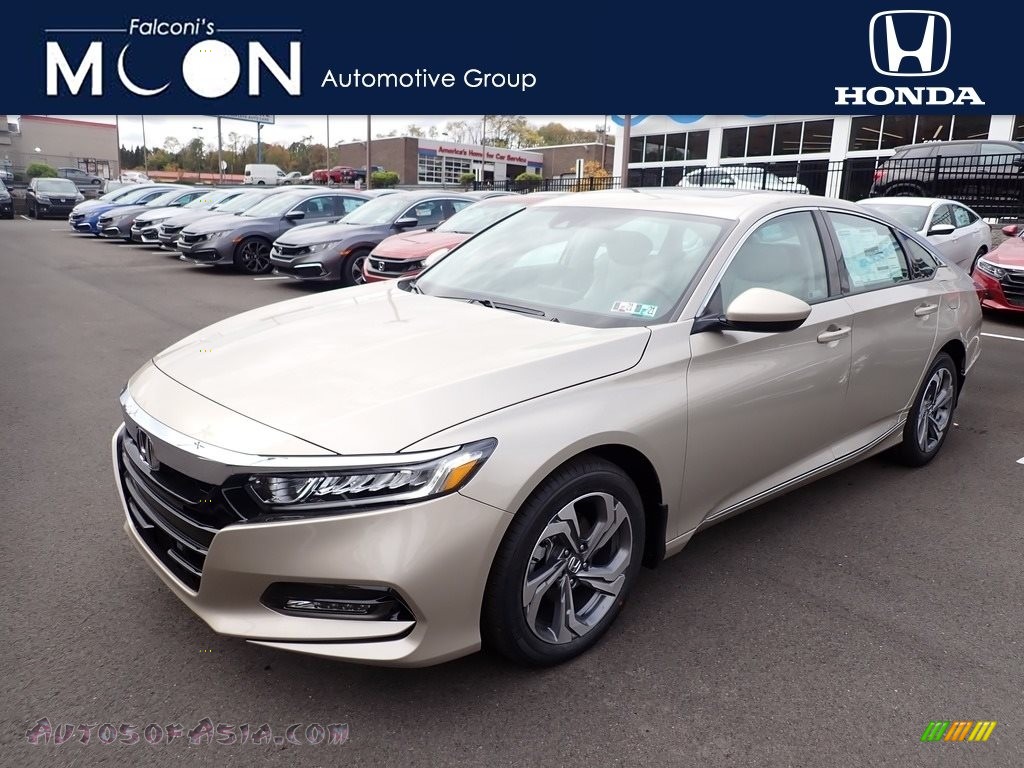 2020 Accord EX Sedan - Champagne Frost Pearl / Ivory photo #1