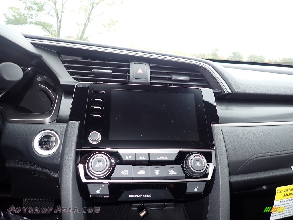 2020 Civic EX Hatchback - Sonic Gray Pearl / Black photo #15