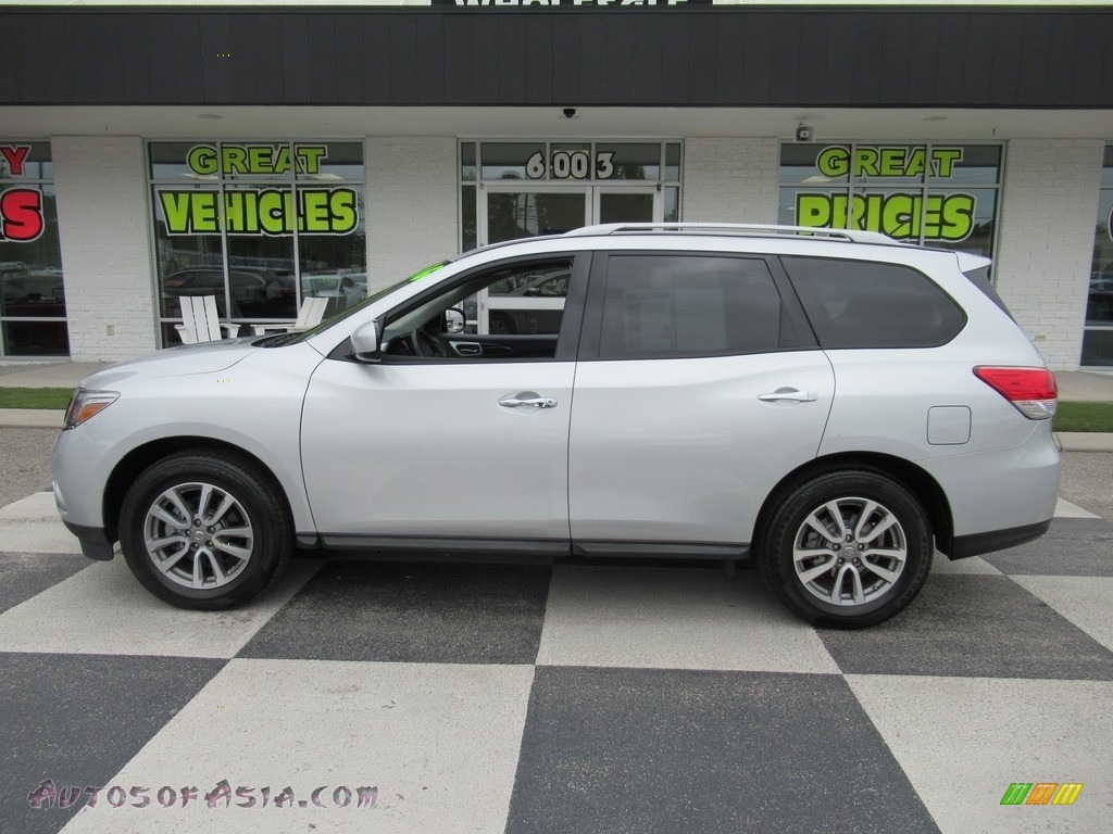 2016 Pathfinder S 4x4 - Brilliant Silver / Charcoal photo #1