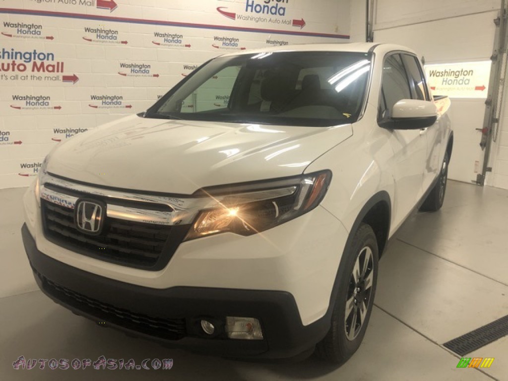 2020 Ridgeline Sport AWD - Platinum White Pearl / Black photo #1