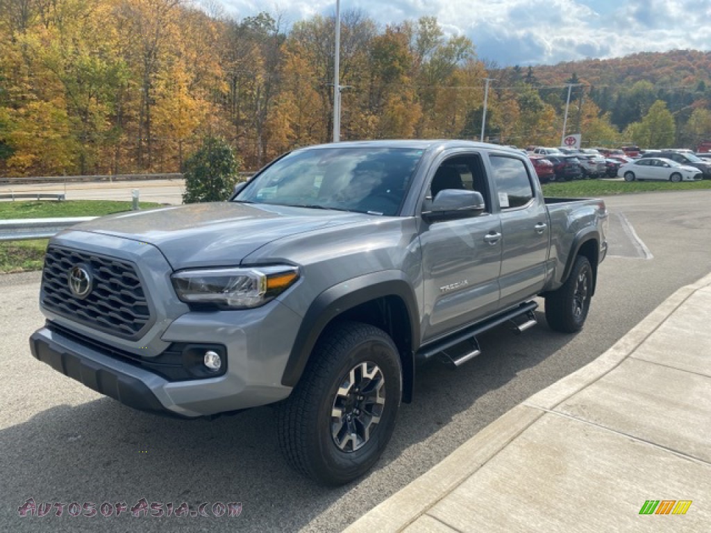 2020 Tacoma TRD Off Road Double Cab 4x4 - Cement / Black photo #8