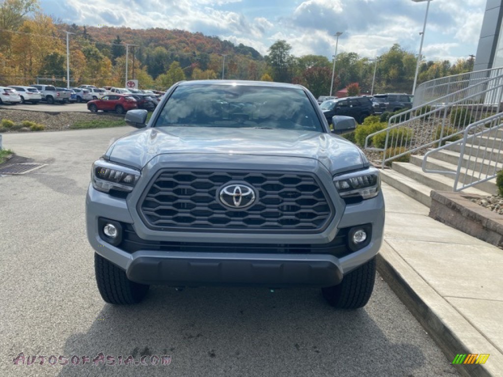 2020 Tacoma TRD Off Road Double Cab 4x4 - Cement / Black photo #9