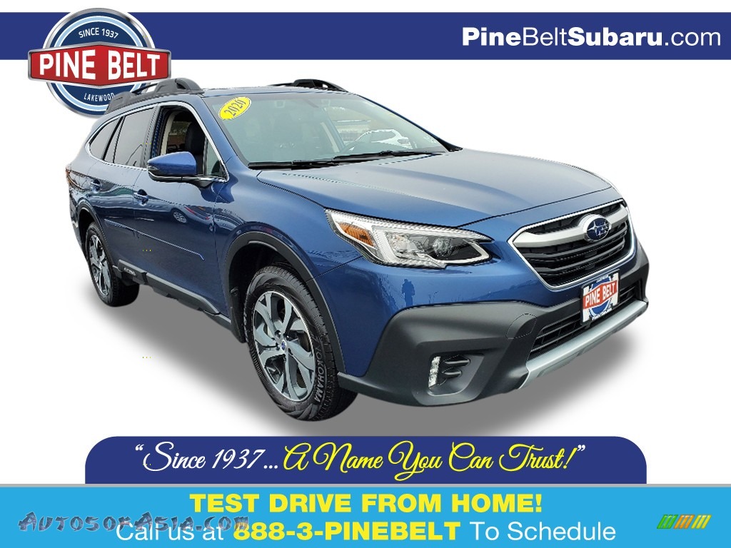 2020 Outback 2.5i Limited - Abyss Blue Pearl / Slate Black photo #1