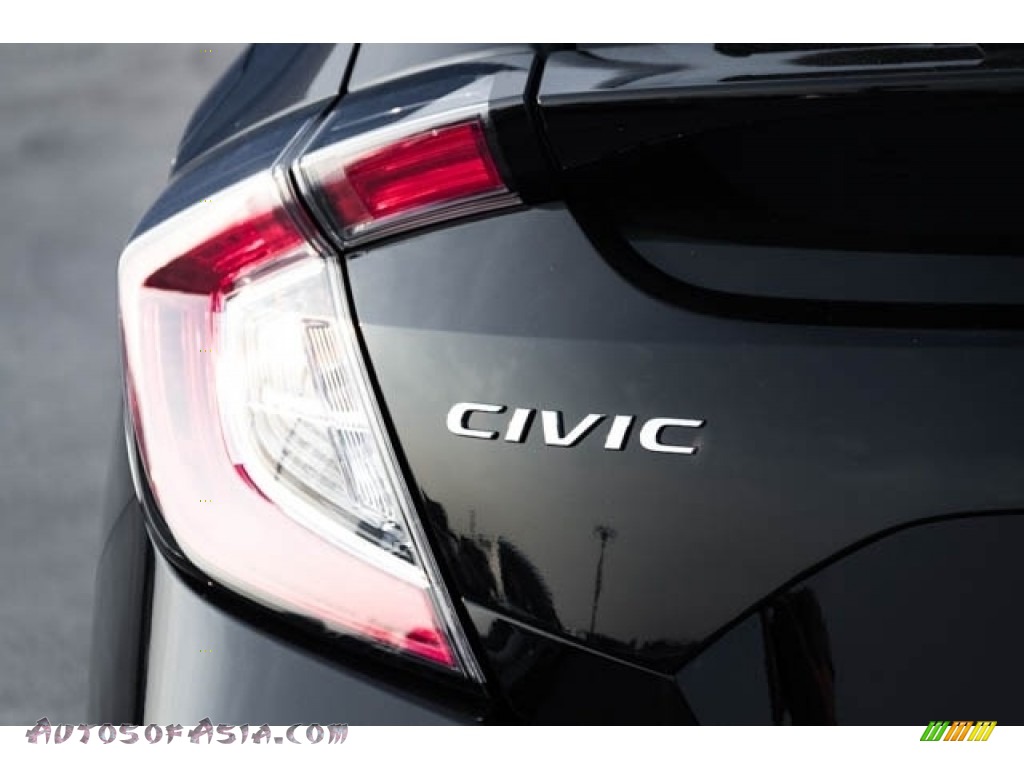 2021 Civic Sport Hatchback - Crystal Black Pearl / Black photo #6