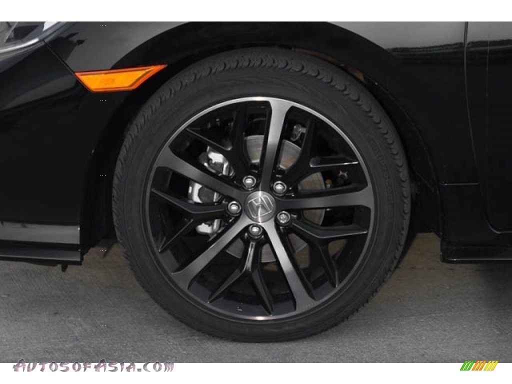 2021 Civic Sport Hatchback - Crystal Black Pearl / Black photo #13