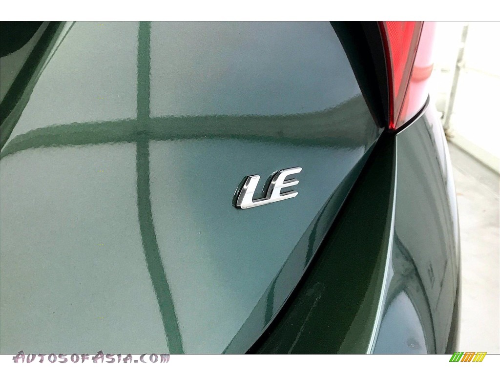 2014 Corolla LE - 4Evergreen Mica / Black photo #7