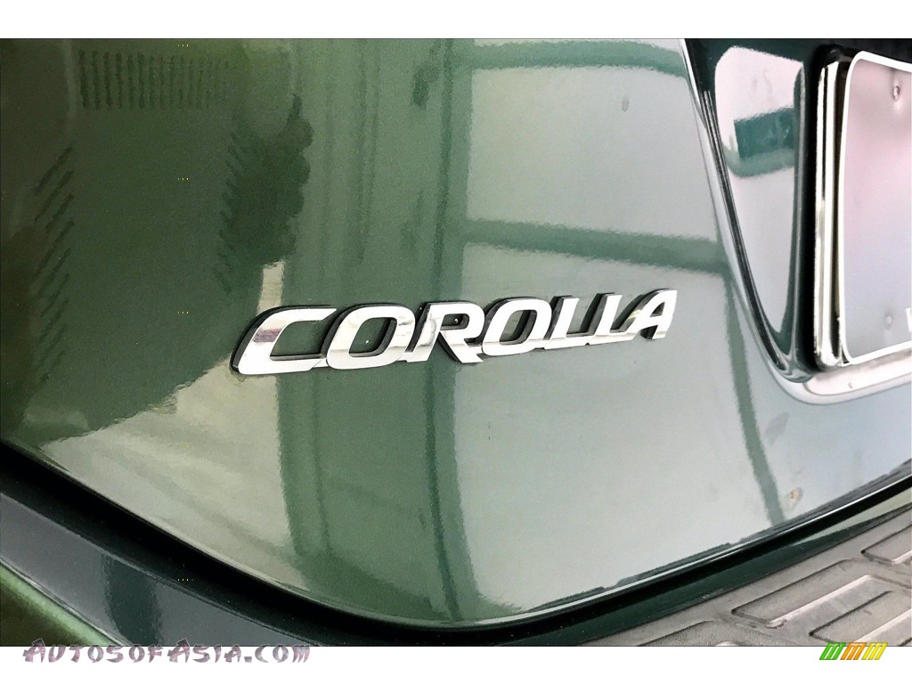 2014 Corolla LE - 4Evergreen Mica / Black photo #31
