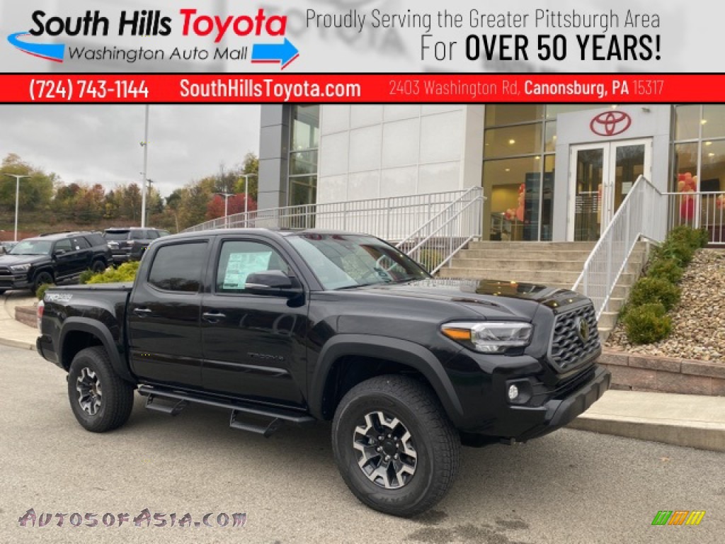 2021 Toyota Tacoma TRD Off Road Double Cab 4x4 in Midnight Black