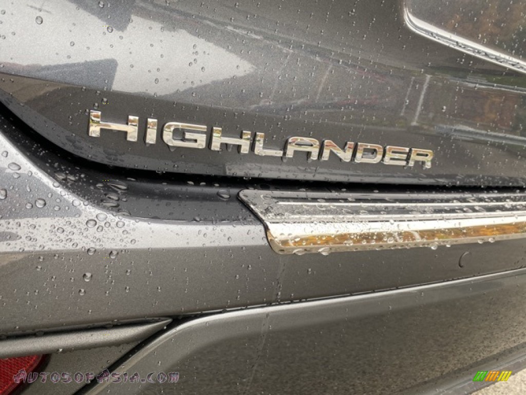 2021 Highlander Hybrid Limited AWD - Magnetic Gray Metallic / Graphite photo #37