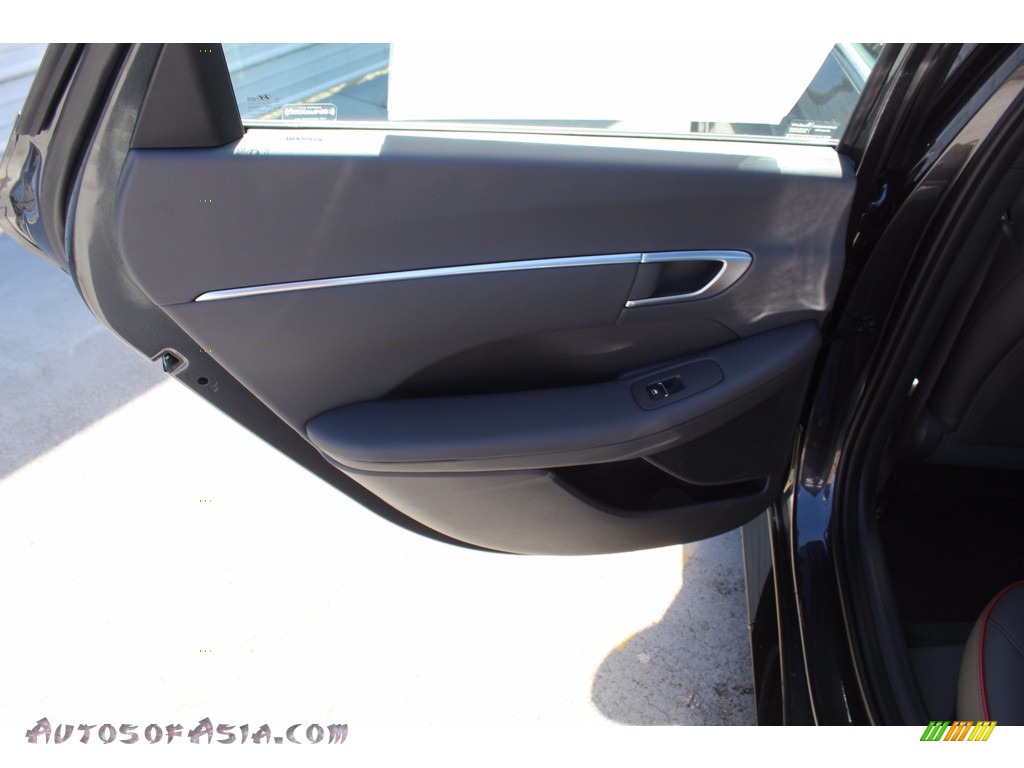 2021 Sonata SEL Plus - Portofino Gray / Black photo #20