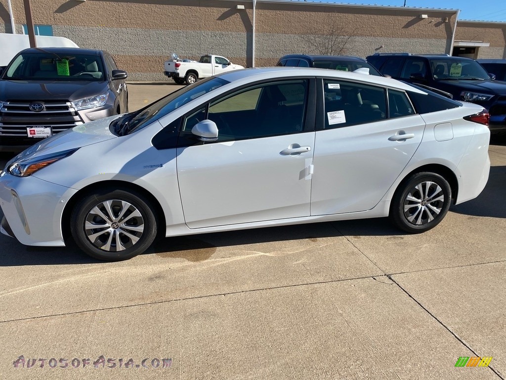 2021 Toyota Prius XLE AWD-e in Wind Chill Pearl - 025590 | Autos of