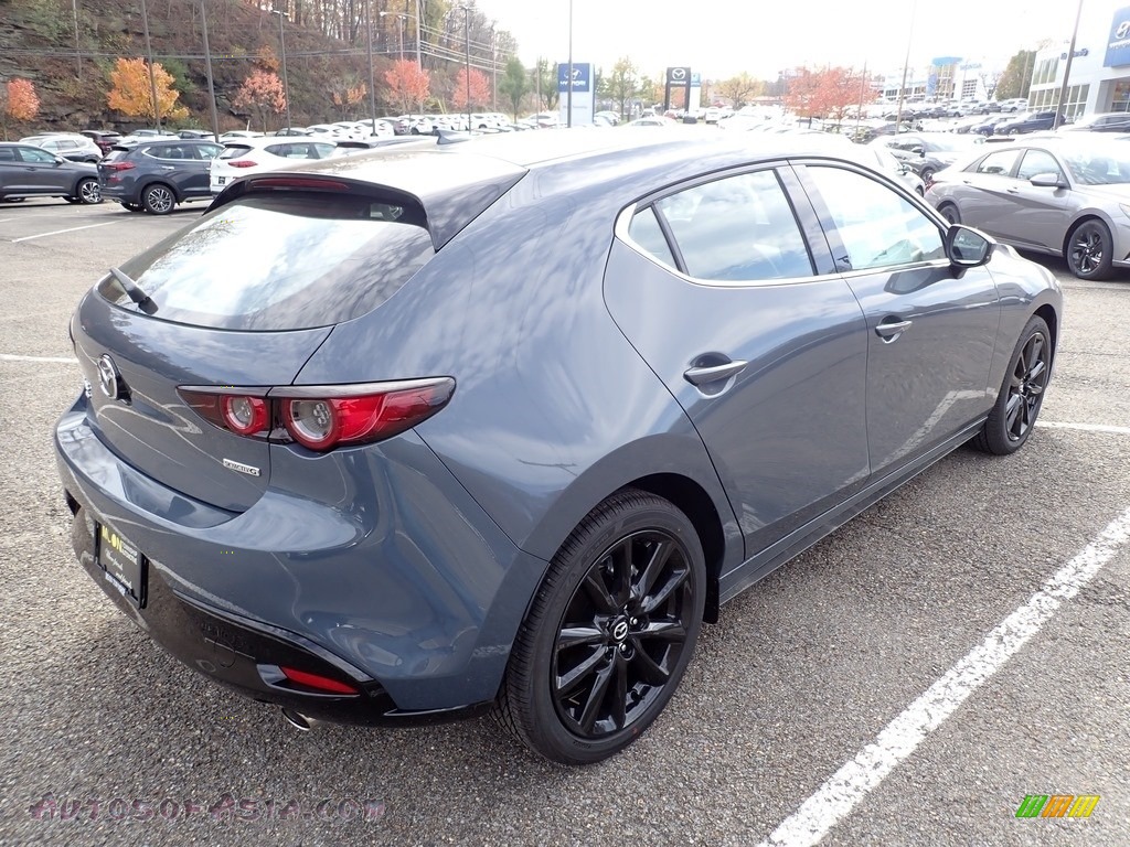 2021 Mazda3 Premium Hatchback AWD - Polymetal Gray Metallic / Black photo #2