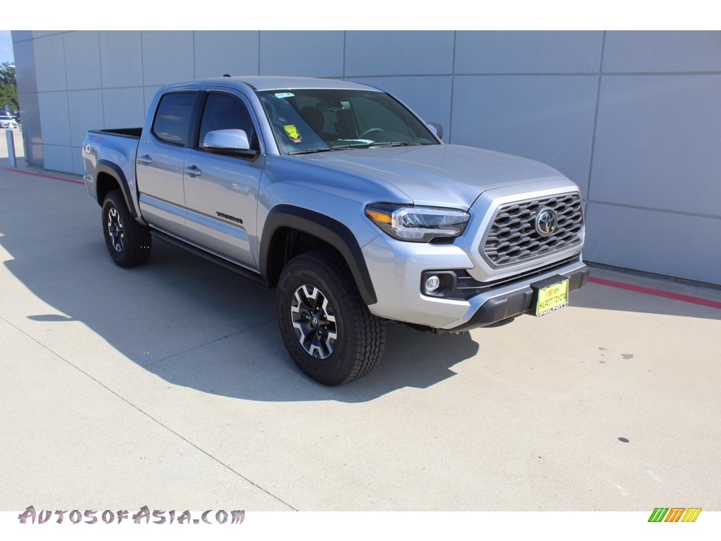 2021 Tacoma TRD Off Road Double Cab 4x4 - Silver Sky Metallic / TRD Cement/Black photo #2