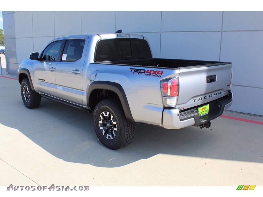 2021 Tacoma TRD Off Road Double Cab 4x4 - Silver Sky Metallic / TRD Cement/Black photo #6