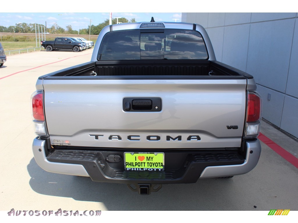 2021 Tacoma TRD Off Road Double Cab 4x4 - Silver Sky Metallic / TRD Cement/Black photo #7