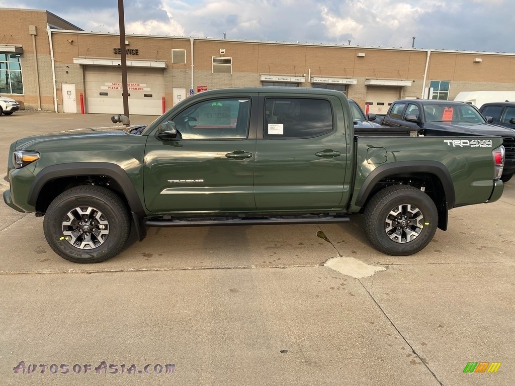 2021 Tacoma TRD Off Road Double Cab 4x4 - Army Green / Black photo #1