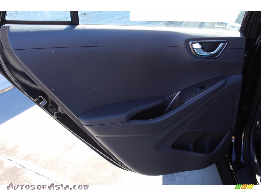 2020 Ioniq Hybrid SEL - Black Noir Pearl / Black photo #19